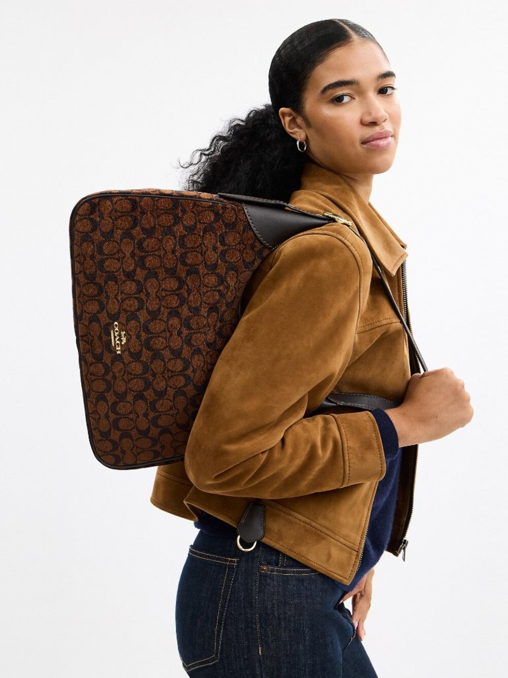 Coach Outlet Ella Shoulder Bag In Signature Chenille